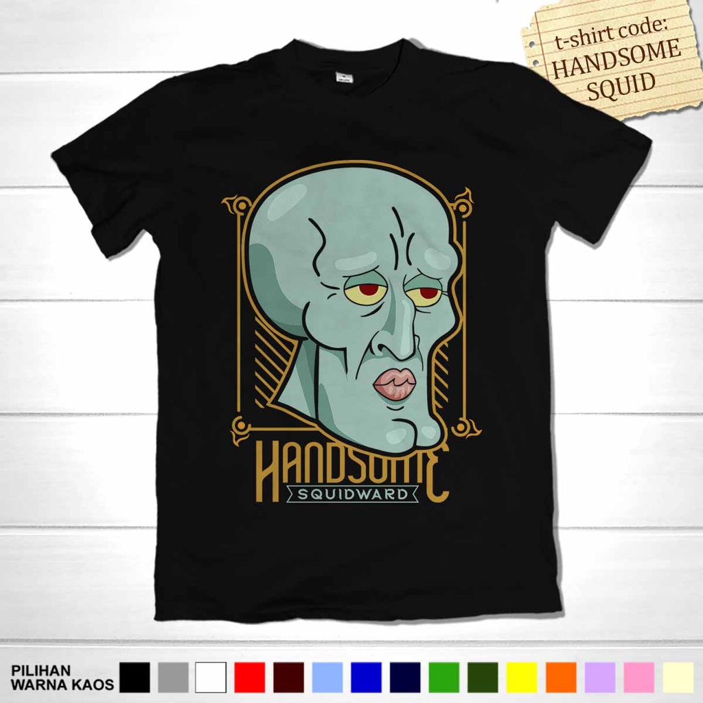 KAOS SQUIDWARD TAMPAN