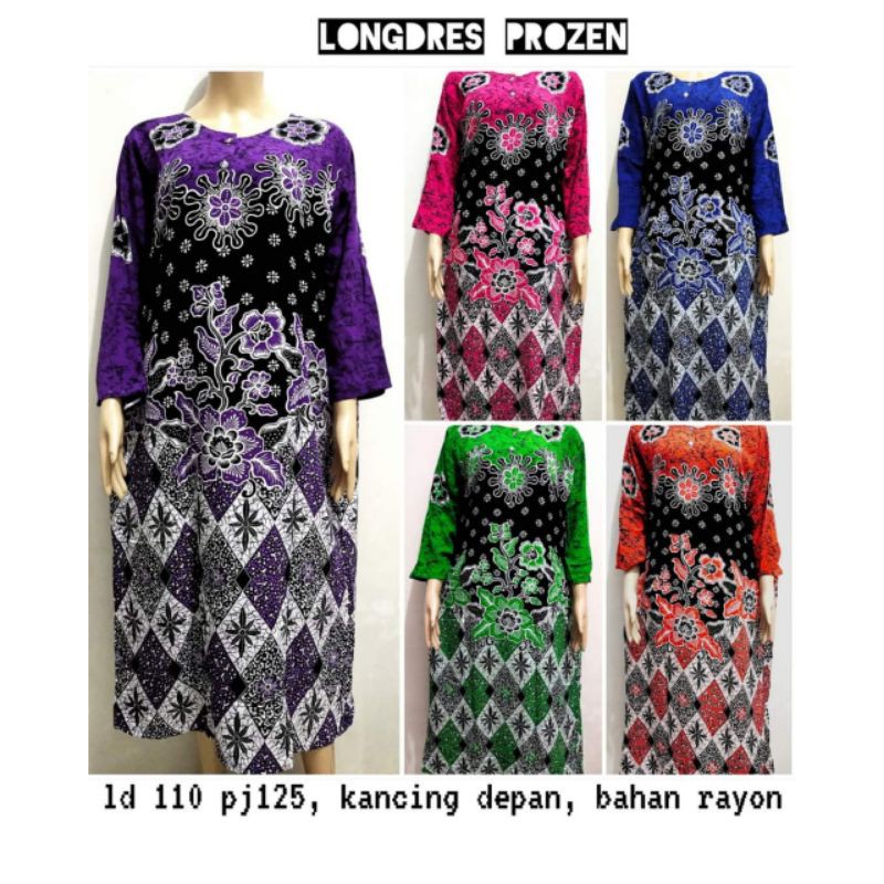 termurah - daster lengan panjang - longdres bali