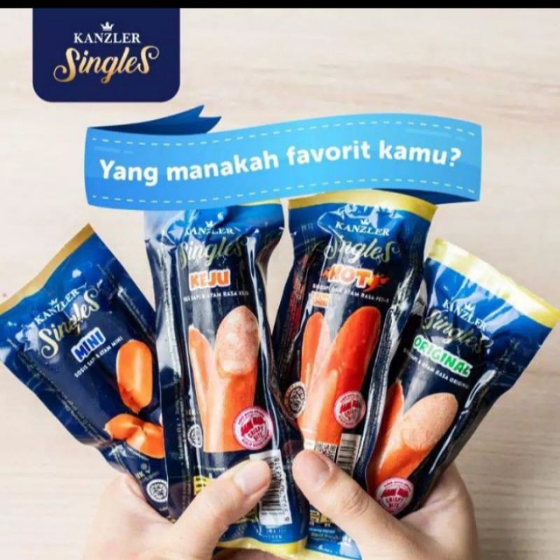 

Sosis Kanzler 65gr