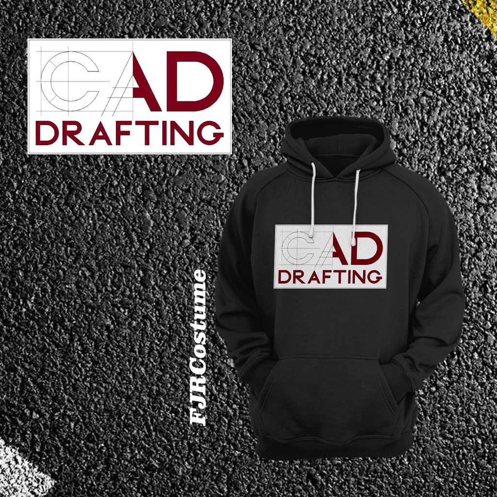 Jaket Hoodie Teknik Sipil CADDrafting