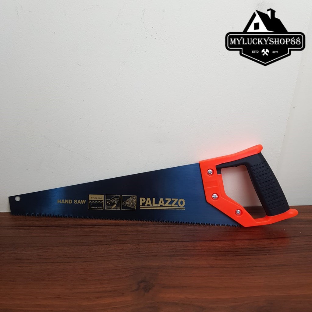 Palazzo Gergaji Tangan Gagang Fiber 14 inch - Hand Saw 350mm - 350 mm