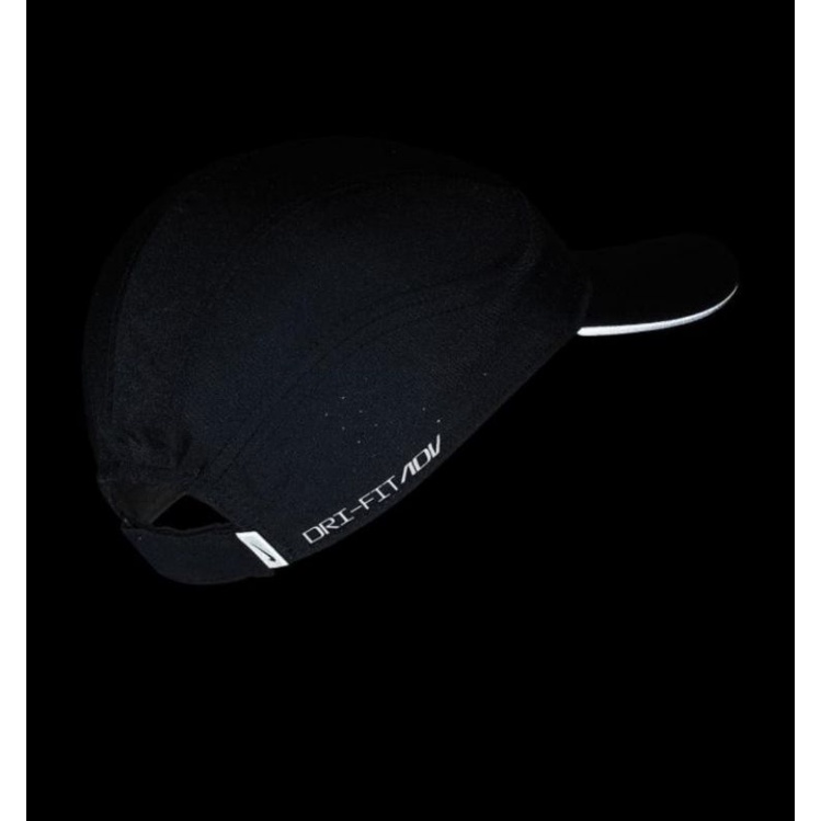 Nike AeroBill Tailwind Elite Cap Black BV2204-010 Topi Running Lari Original