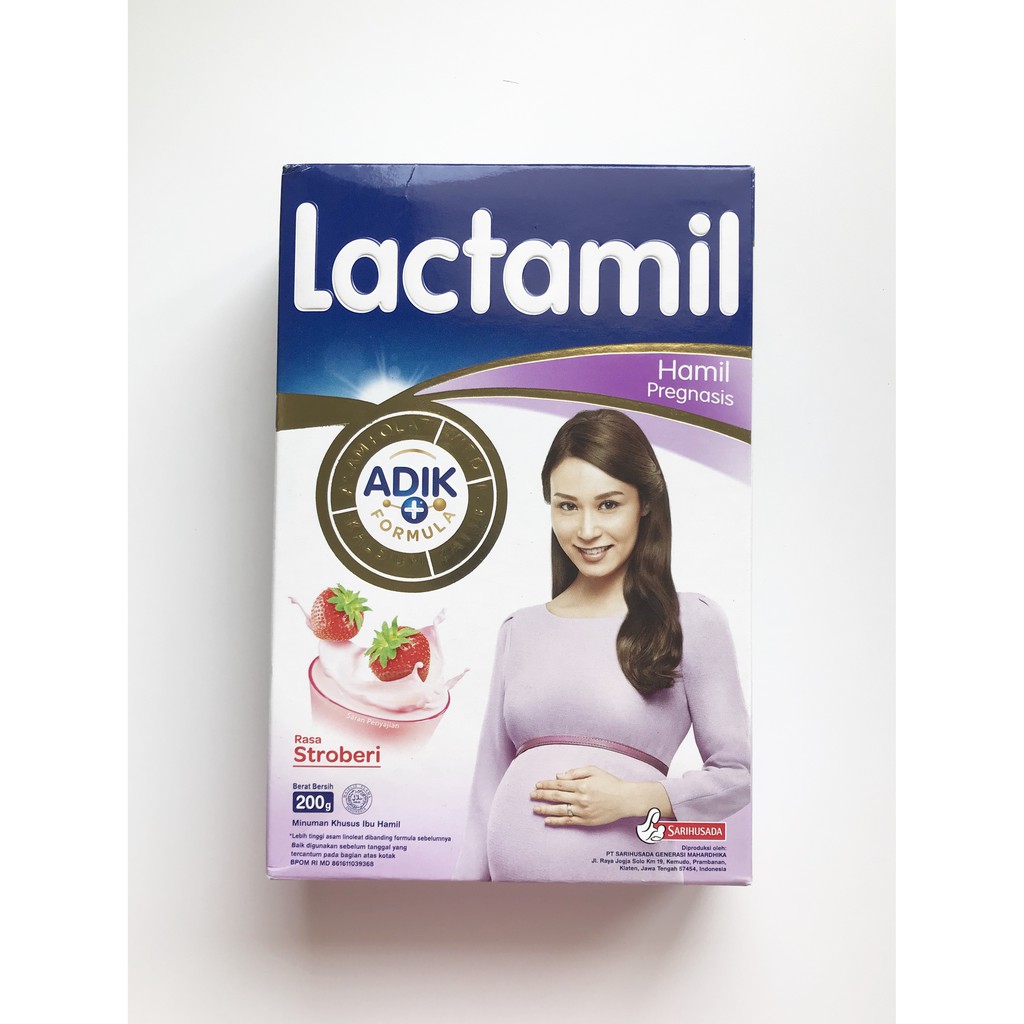 Lactamil Pregnasis 200gr / Susu Ibu Hamil (STROBERI / STRAWBERRY)
