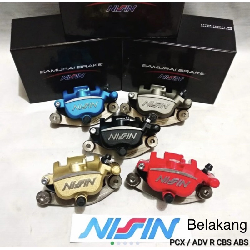 Kaliper Belakang Nissin Samurai PCX / ADV 2 Piston
