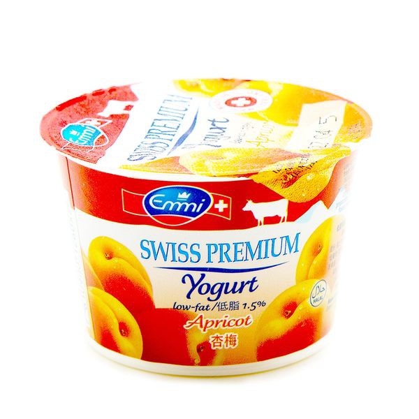 

Emmi SWISS PREMIUM Yoghurt Low Fat Apricot 100gr