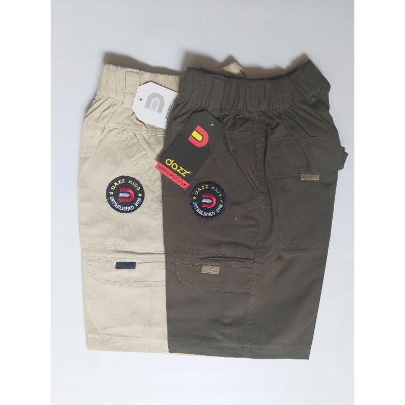 Paket 2 pcs celana cargo anak laki , celana pendek anak cowok