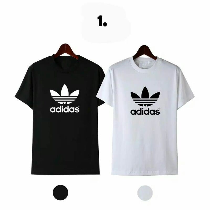 kaos adidas combed 30s big size anak ce cowok xxl xxxl