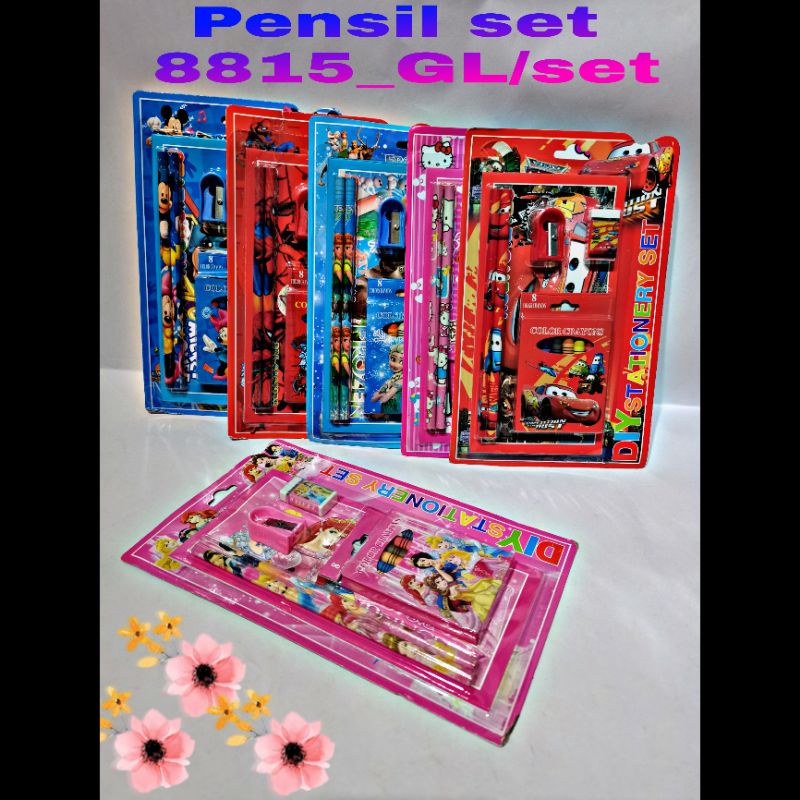 

pensil set karakter_8815-GL/set