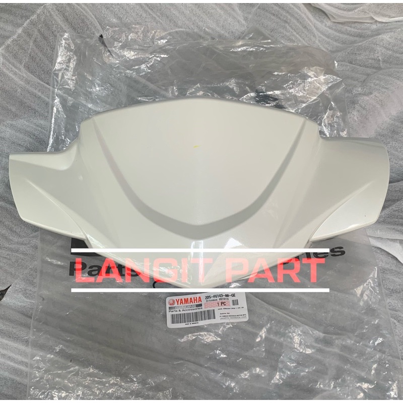 Batok depan nouvo z putih original yamaha batok pala depan batok nouvo z putih kepala depan nouvo z 