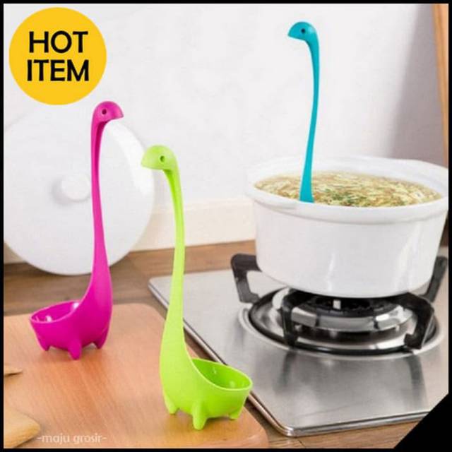 Sendok kuah Sayur Dinosaurus