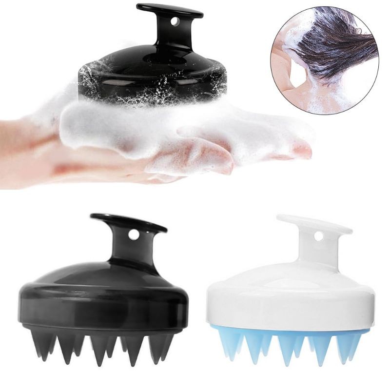 Hair Massage Brush Silicone Premium Shampoo Shower