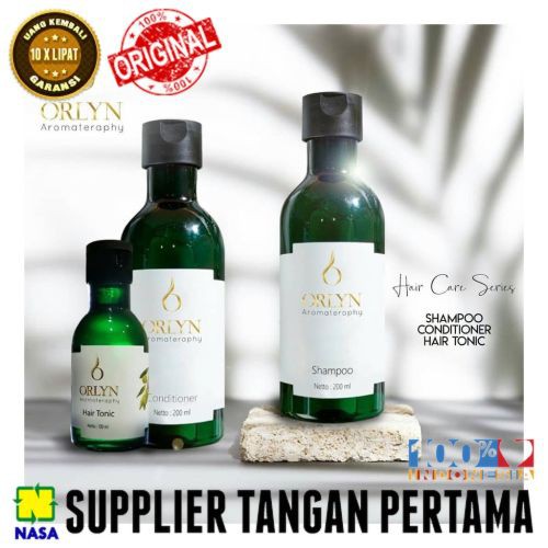 ORLYN NASA SERIES  SHAMPO CONDITIONER HAIR TONIC PENGHILANG UBAN KETOMBE DAN  RAMBUT RONTOK
