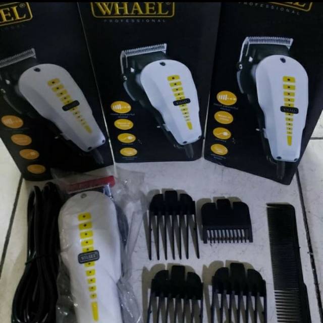 Alat Cukur Rambut Whael Hair Clipper Propesional super taper / Alat mesin Cukur rambut Whael terbaru