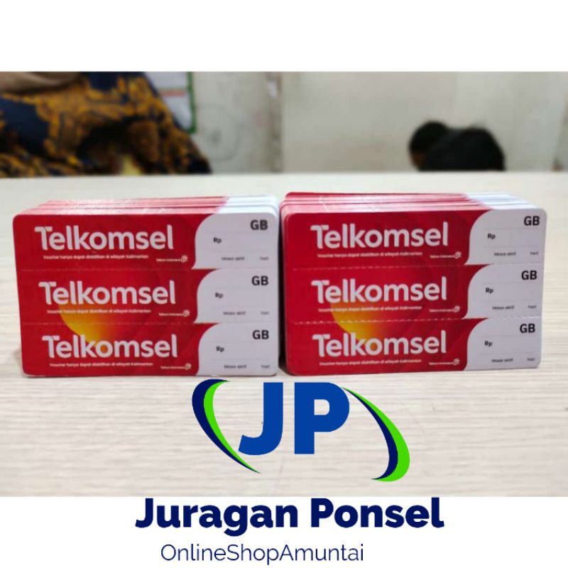 VOUCHER KOSONG TELKOMSEL Kalimantan (Exp 30/09/2022)