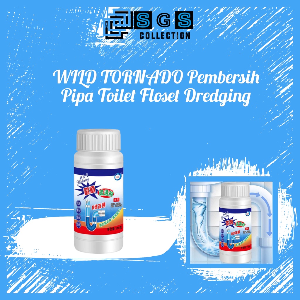 SGS WILD TORNADO Pembersih Pipa Toilet Floset Dredging