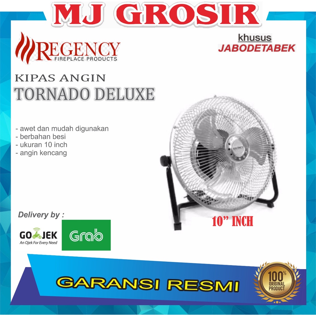 KIPAS ANGIN DESK FAN REGENCY DLX 10 10 INCH KIPAS ANGIN DUDUK MEJA