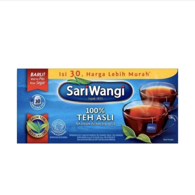 

SARIWANGI 30 PCS / TEH SARIWANGI ISI 30