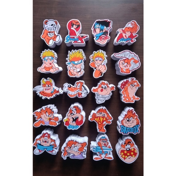 

Stiker Tumbler Naruto Tazmania Samurai X Sticker Aesthetic Lucu Laptop Hp Isi 20 Pcs