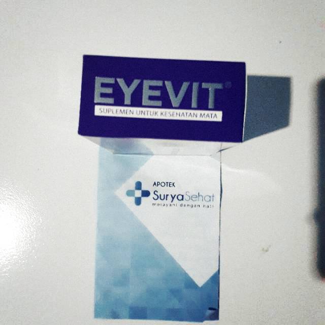 Eyevit Vitamin mata strip isi 6 tab/box isi 30 tablet