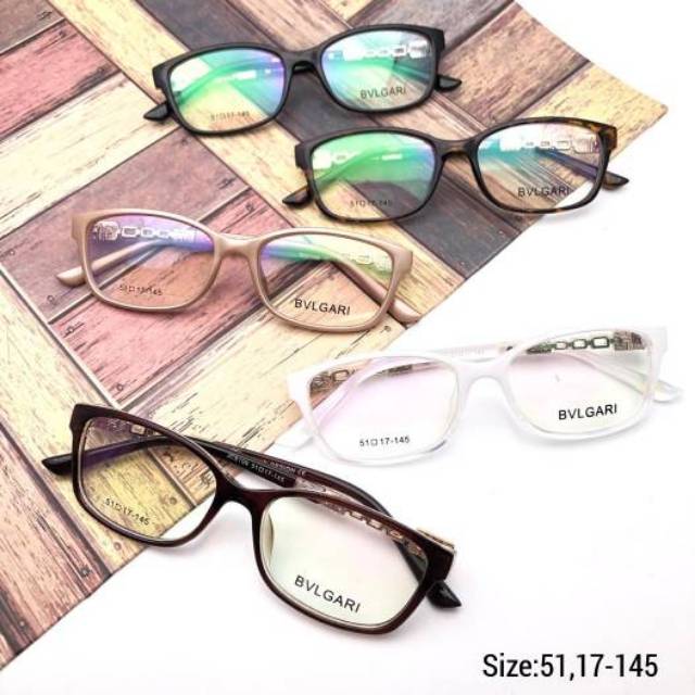 Frame Kacamata baca minus plus wanita cewek Ibu-ibu Paket Lensa Antiradiasi mewah murah