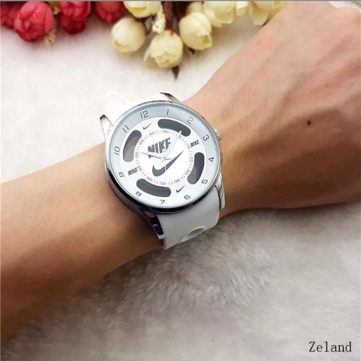 Jam Tangan Sport Quartz Analog Dial Bulat