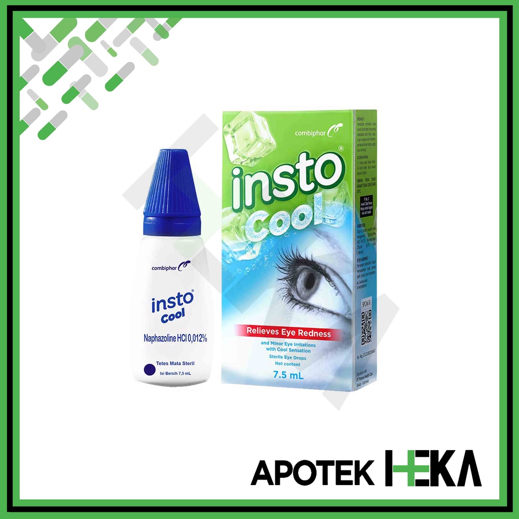 Insto Cool 7.5 ml - Obat Tetes Mata Merah (SEMARANG)