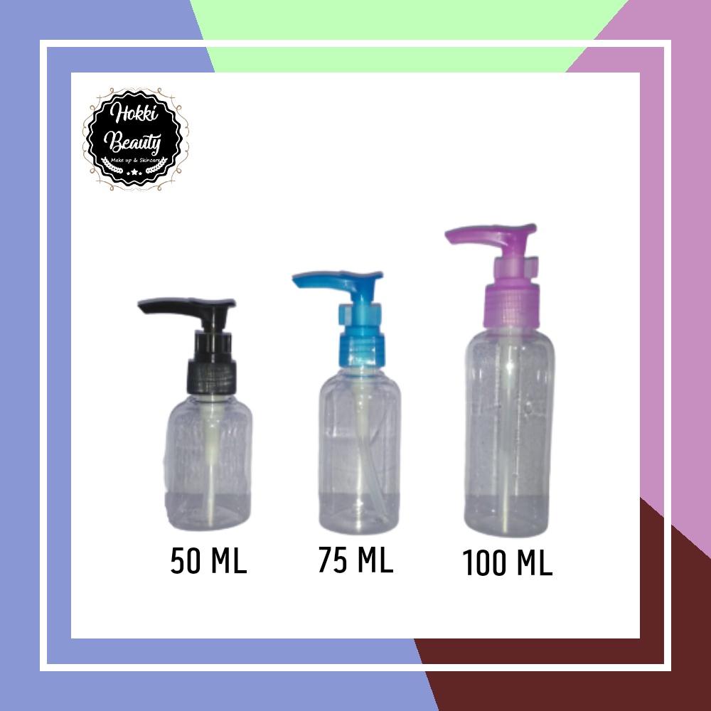 BOTOL PUMP PLASTIK | HANDSANITIZER | BOTOL HBL ISI ULANG