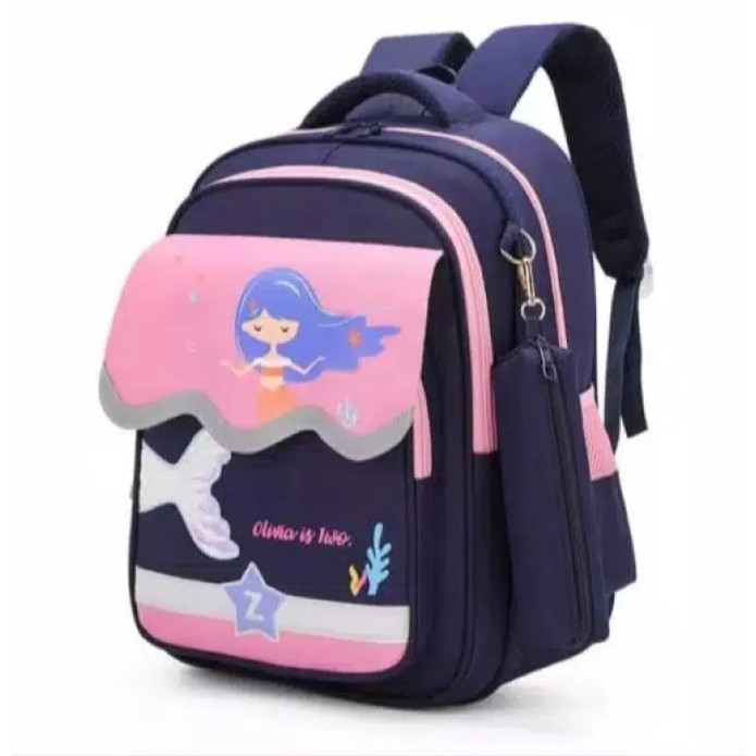 PTM-New Produk Fashion Anak/ Ransel Anak karakter putri /Tas Ransel Sekolah/Tas Anak Perempuan