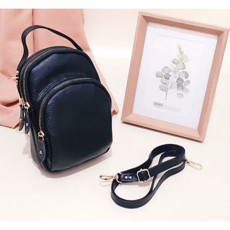 Tas Slempang Kulit
