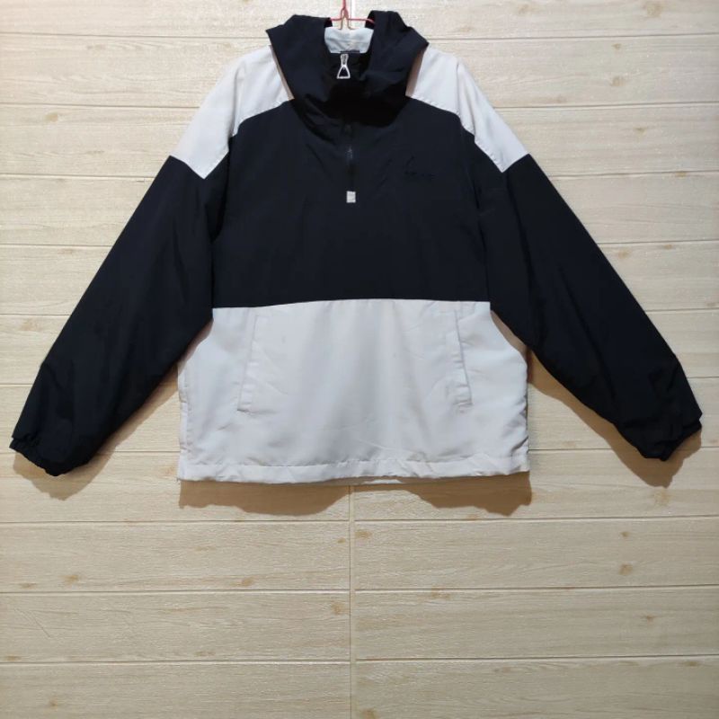 jaket head second original windbreaker halfzip