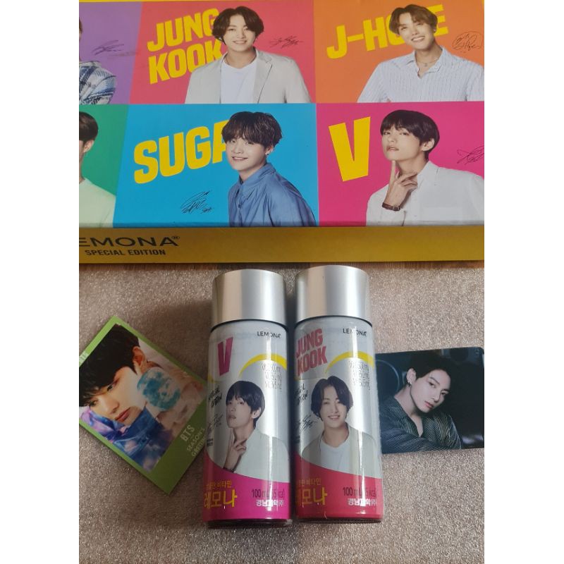 lemona x BTS (hanya botol) V Taehyung