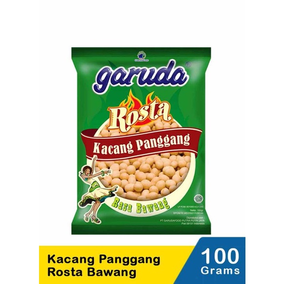 

Garuda Kacang Panggang Rosta Bawang 100G