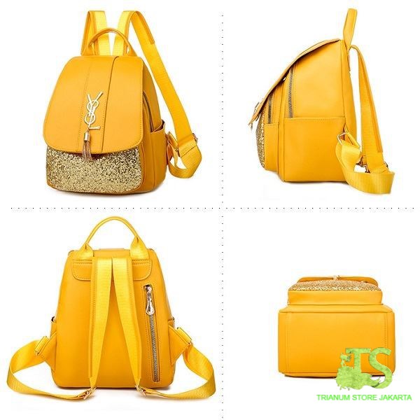 Premium YSL Stylish Backpack women import - Tas Ransel wanita Murah