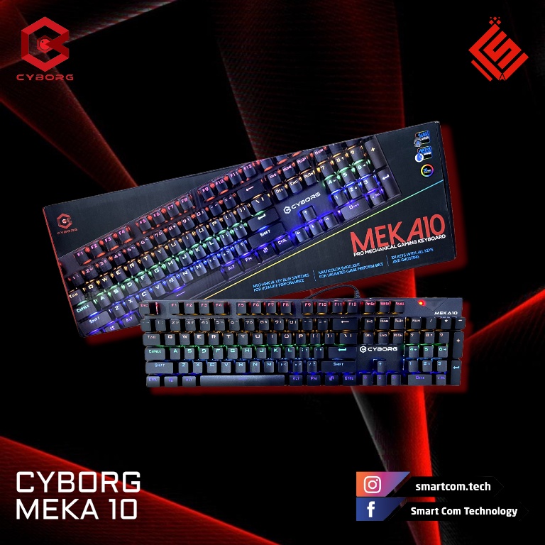 Keyboard Gaming Cyborg Meka 10
