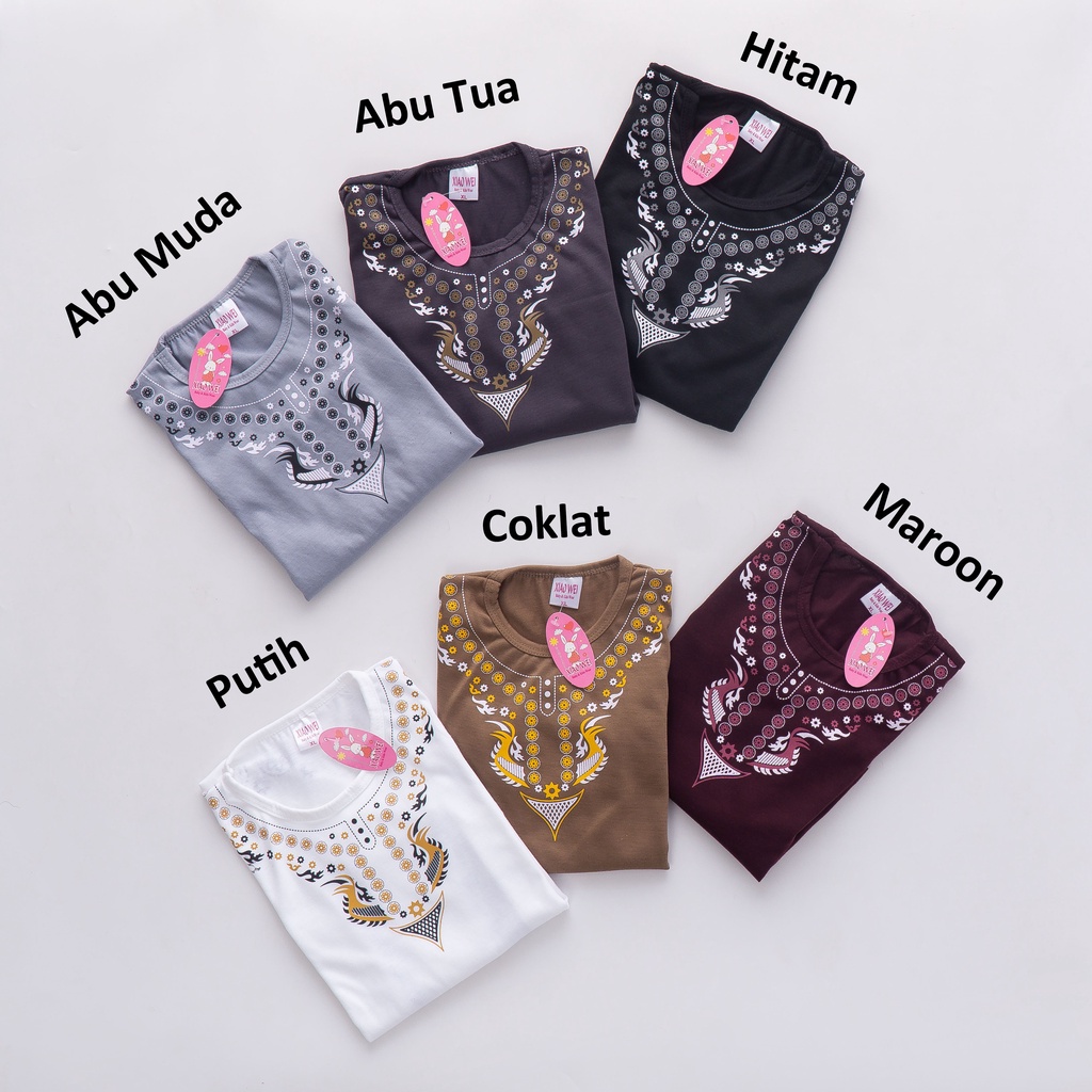 Setelan Baju Koko Anak Model 4/ Baju Anak Muslim/ Fashion Muslim Anak Laki-Laki 0 - 5 Tahun