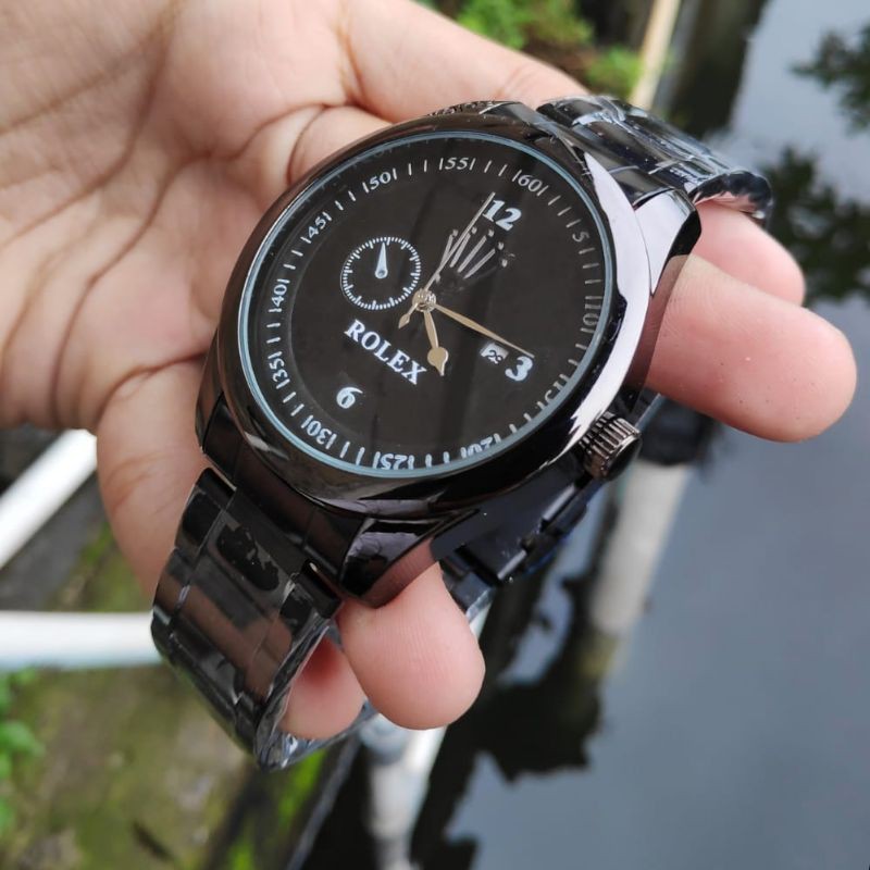 JAM ROLEX JAM TANGAN PRIA JAM TANGAN STAINLISS MODEL KING TERLARIS
