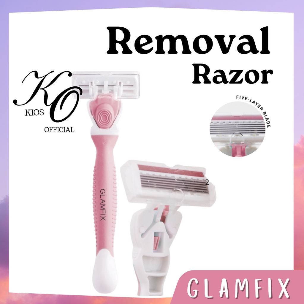 Glam Fix Hair Removal Razor 2pcs