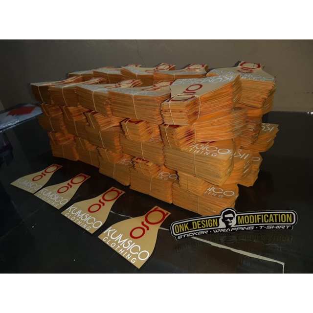 

Cutting sticker printing konveksi percetakan