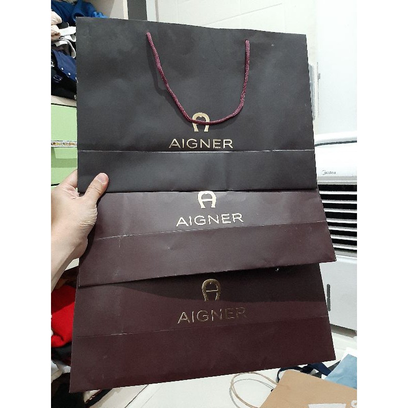 

set of 3 paper bag Aigner Original