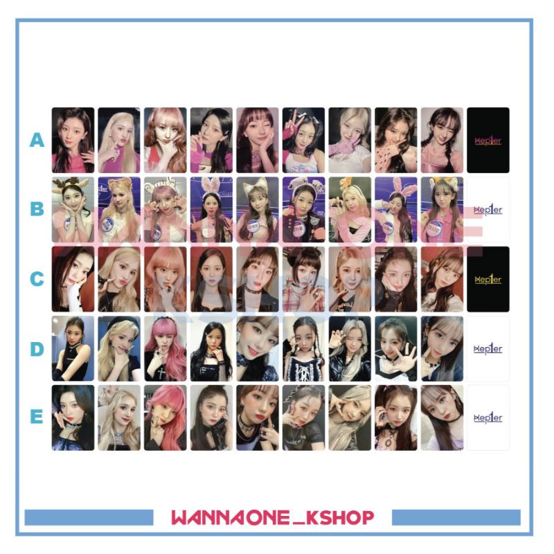 photocard kep1er POB