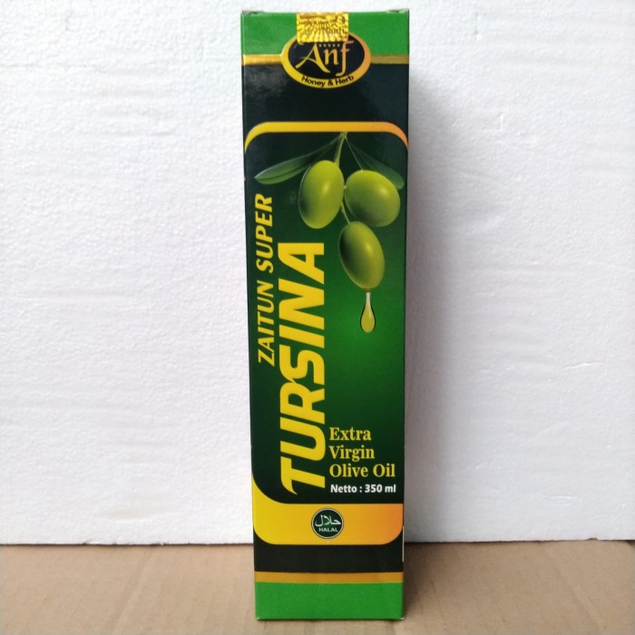

MINYAK ZAITUN TURSINA EXTRA VIRGIN OLIVE OIL 350 ML / MINYAK ZAITUN TURSINA ASLI / UNTUK WAJAH / EXTRA VIRGIN OLIVE OIL