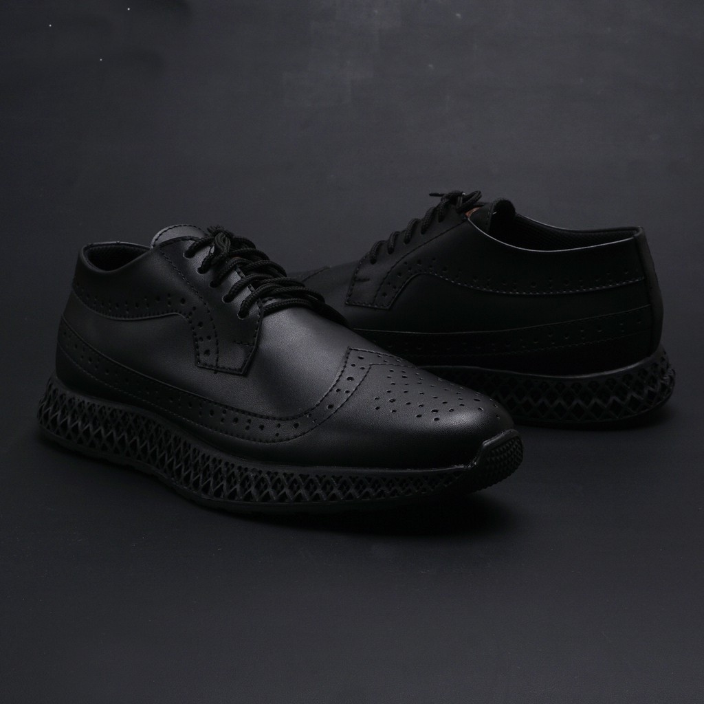 JOEYFTWR Sepatu Pantopel Kerja Formal Casual Joey Lord Black-7