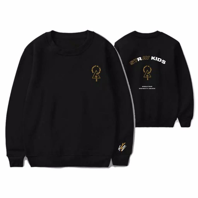 Sweater Basic Straykids Unlock 9 World Tour In Seul