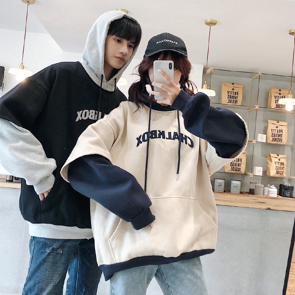 hoodie oversize korea