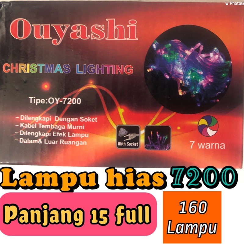 lampu hias ouyashi 7200