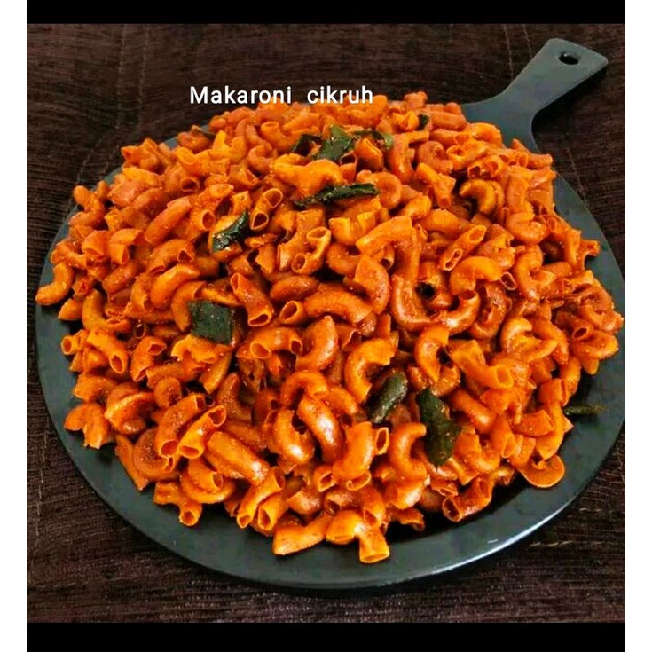 

MAKANAN RINGAN MAKARONI CIKRUH CEMILAN KEKINIAN KEMASAN SATU KILO