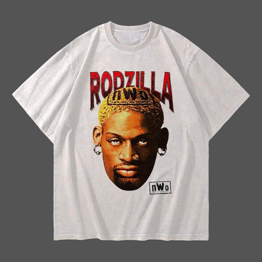 DENIS RODMAN RODZILLA VINTAGE OVERSIZE TEE