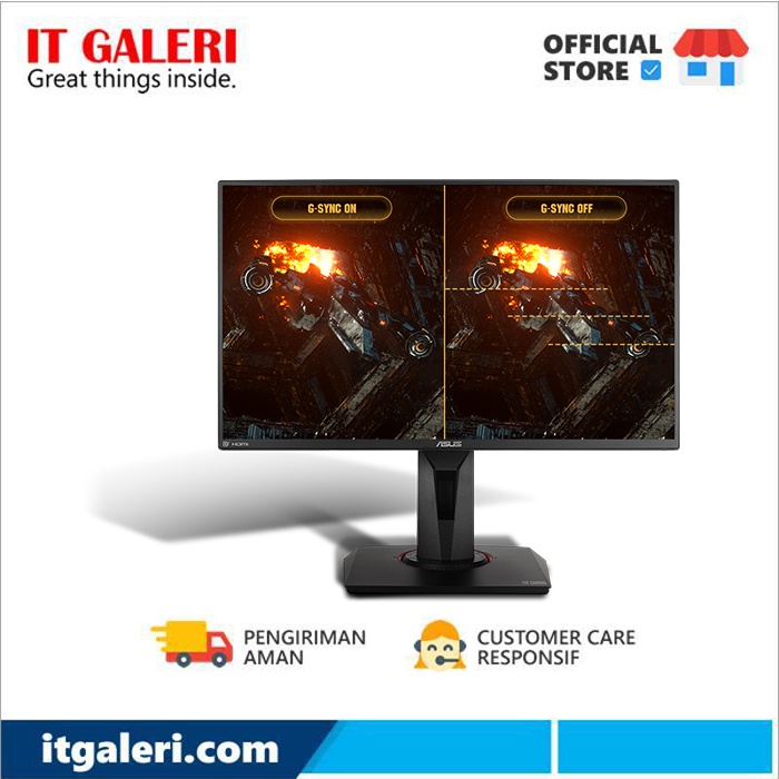 TUF Gaming VG259QM Gaming Monitor – 24.5 inch Full HD (1920x1080), Fast IPS, Overclockable 280Hz (Ab