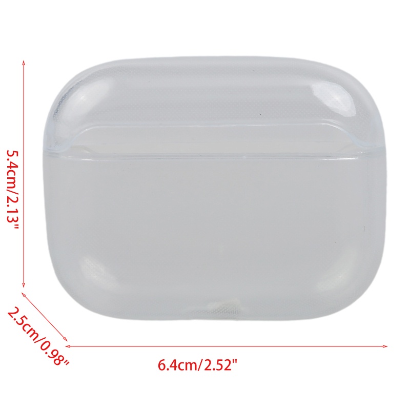 Vivi Clear Soft TPU Untuk Case Cover Pelindung Earphone Melindungi Lengan Shock-proof Protector Untuk AirPods-Pro2 2nd 2022