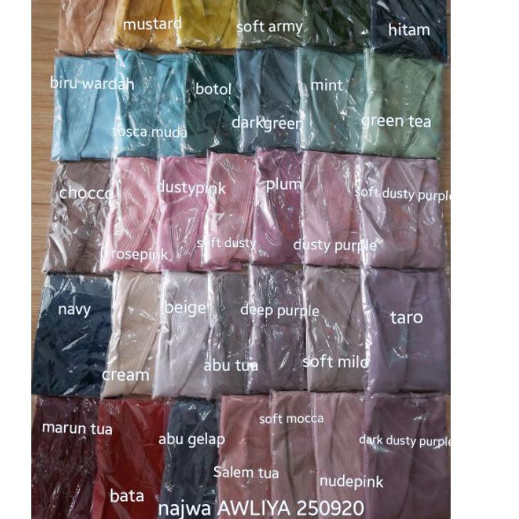 [♚V094] KHIMAR  NAJWA ORI AWLIYA  ceruty Babydoll premium